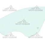 LH FRONT DOOR GLASS (2 HOLES) SEKURIT